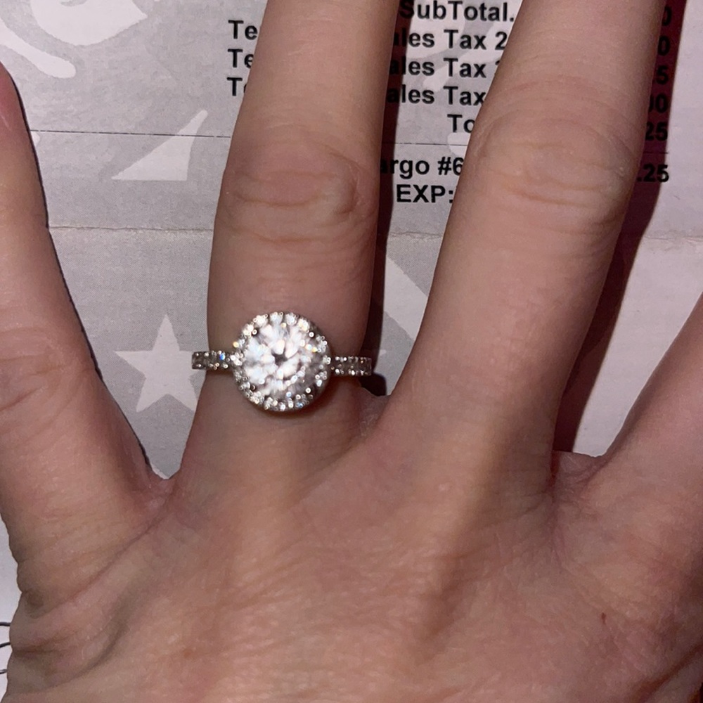 Kimballs Jewelers engagement ring